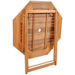 Sunnydaze Decor Sunnydaze Outdoor Meranti Wood With Teak Oil Finish Folding Octagon Patio Dining Table - 35" - Brown 12 Sunnydaze Decor Sunnydaze Outdoor Meranti Wood With Teak Oil Finish Folding Octagon Patio Dining Table - 35" - Brown -Sunnydaze Decor Store GUEST a2eb5591 fc9c 4ebf b0bc bc04a6e30514