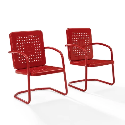 2pk Bates Outdoor Steel Arm Chairs - Crosley 14 2pk Bates Outdoor Steel Arm Chairs - Crosley - Image 14
