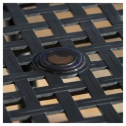 Cayman Square Cast Aluminum Table - Black Sand - Christopher Knight Home 5 Cayman Square Cast Aluminum Table - Black Sand - Christopher Knight Home -Sunnydaze Decor Store GUEST a5d77673 4ea0 4337 8cbe 368daa8ff680