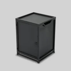 Cape Coral 4pc Metal Conversation And Gas Fire Table Set - Khaki/Brown/Black - Christopher Knight Home -Sunnydaze Decor Store GUEST a60e0786 6979 4ac4 8fd6 a317a9976a77