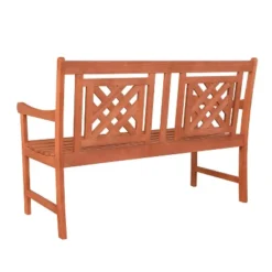 Vifah 3pc Malibu Eucalyptus Outdoor Patio Dining Set With 48" Benches Tan 7 Vifah 3pc Malibu Eucalyptus Outdoor Patio Dining Set With 48" Benches Tan -Sunnydaze Decor Store GUEST a770967e 2c6e 4913 b9fb 2d6faf71df07