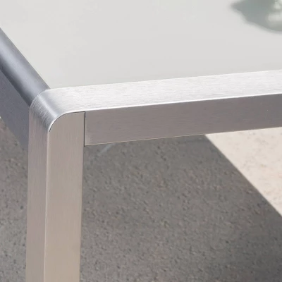 Cape Coral 16pc Aluminum Estate Collection With Fire Pit - Silver/Clear/Khaki/Light Gray - Christopher Knight Home 5 Cape Coral 16pc Aluminum Estate Collection With Fire Pit - Silver/Clear/Khaki/Light Gray - Christopher Knight Home - Image 5