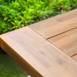 3pc Acacia Patio Dining Set With 2 Benches - Teak - Captiva Designs 15 3pc Acacia Patio Dining Set With 2 Benches - Teak - Captiva Designs -Sunnydaze Decor Store GUEST afac78af e103 48ee 83d6 8efad66bbe8a