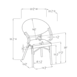 Ansa 2pk Outdoor Wicker Arm Chairs - Dark Gray - MiBasics 7 Ansa 2pk Outdoor Wicker Arm Chairs - Dark Gray - MiBasics -Sunnydaze Decor Store GUEST afb78be2 289b 4b9c b713 5cd8b3ae44af