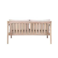 Linon Melita Acacia Two Seater Sofa Beige/White 11 Linon Melita Acacia Two Seater Sofa Beige/White -Sunnydaze Decor Store GUEST b44a19f0 b3ac 4371 a338 17d1be296197