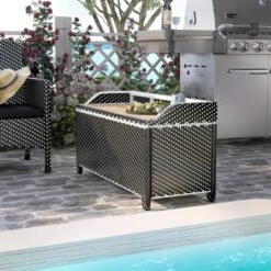 2pc Maksville Aluminum Patio Loveseat & Storage Bench - MiBasics 23 2pc Maksville Aluminum Patio Loveseat & Storage Bench - MiBasics -Sunnydaze Decor Store GUEST b4aa0233 568c 48bd 91ef 2f8ad1c66b5e