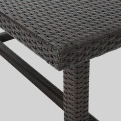 Westley 7pc Wicker Patio Dining Set - Brown - Christopher Knight Home -Sunnydaze Decor Store GUEST bd88794a cf28 4940 bafd 9bed425613c4