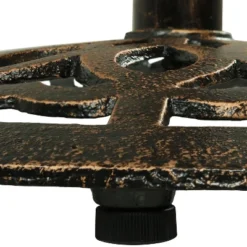 Sunnydaze Decor Sunnydaze 40"H Cast Iron Base And Cast Aluminum Tabletop Round Bar-Height Table -Sunnydaze Decor Store GUEST becf18a0 33dc 4b03 a869 b0588e0fb782