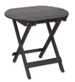 Plow & Hearth - Eucalyptus Wooden Adirondack Side Table -Sunnydaze Decor Store GUEST c2a85e06 3a76 4552 9c00 25d721223053