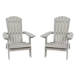 Merrick Lane Set Of 2 Poly Resin Folding Adirondack Lounge Chair - All-Weather Indoor/Outdoor Patio Chair 34 Merrick Lane Set Of 2 Poly Resin Folding Adirondack Lounge Chair - All-Weather Indoor/Outdoor Patio Chair -Sunnydaze Decor Store GUEST c4ef145d d0a8 43e7 9dbd 955b00499e1c
