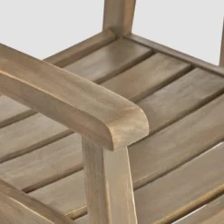 Belasera 9pc Acacia Wood Expandable Dining Set Gray - Christopher Knight Home -Sunnydaze Decor Store GUEST cd98cbdb eb37 4968 809e 3b28e7b68963