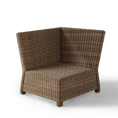 Bradenton Outdoor Wicker Sectional Corner Chair - Crosley 5 Bradenton Outdoor Wicker Sectional Corner Chair - Crosley - Image 5