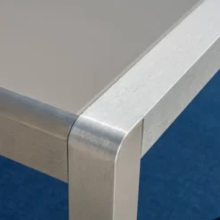 Cape Coral 7pc Aluminum & Wicker Glass Outdoor Patio Dining Set - Silver/Gray - Christopher Knight Home -Sunnydaze Decor Store GUEST d800a6a6 6574 42dc ac16 0b057c3089ce