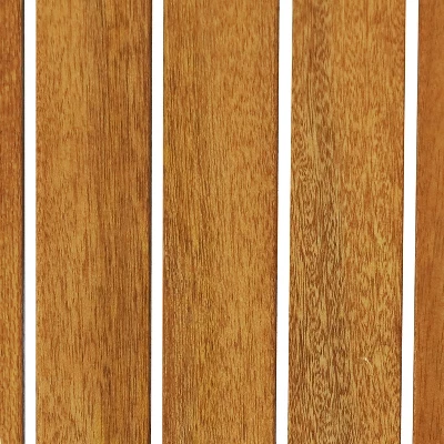 Sunnydaze Decor Sunnydaze Outdoor Meranti Wood With Teak Oil Finish Folding Octagon Patio Dining Table - 35" - Brown 3 Sunnydaze Decor Sunnydaze Outdoor Meranti Wood With Teak Oil Finish Folding Octagon Patio Dining Table - 35" - Brown - Image 3