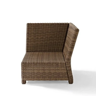 Bradenton Outdoor Wicker Sectional Corner Chair - Crosley 6 Bradenton Outdoor Wicker Sectional Corner Chair - Crosley - Image 6