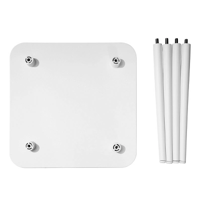 Aluminum Outdoor Square Side Table With Adjustable Feet White - Crestlive Products 8 Aluminum Outdoor Square Side Table With Adjustable Feet White - Crestlive Products - Image 8