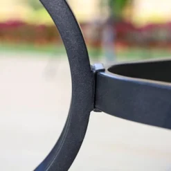 5pc Outdoor Dining Set With Swivel Chairs With Seat & Back Cushions & Square Metal Table With Umbrella Hole - Captiva Designs 22 5pc Outdoor Dining Set With Swivel Chairs With Seat & Back Cushions & Square Metal Table With Umbrella Hole - Captiva Designs -Sunnydaze Decor Store GUEST de5b17e8 b8da 422b 9c13 3e294e6481e0 1