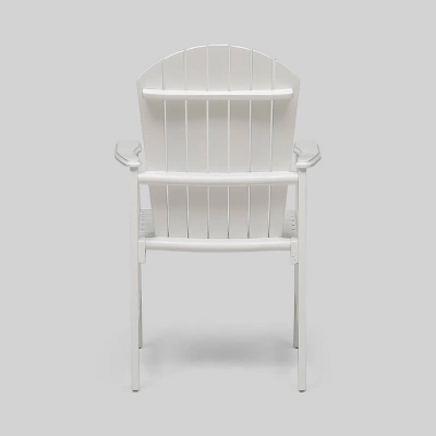 2pk Malibu Acacia Wood Patio Adirondack Dining Chairs - Christopher Knight Home 2 2pk Malibu Acacia Wood Patio Adirondack Dining Chairs - Christopher Knight Home - Image 2