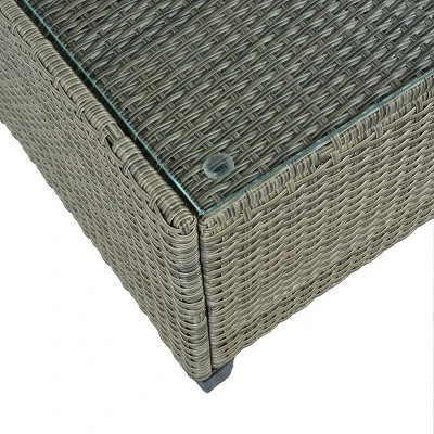 5-Piece Outdoor Conversation Set With Coffee Table, Cushions And Single Chair-ModernLuxe 13 5-Piece Outdoor Conversation Set With Coffee Table, Cushions And Single Chair-ModernLuxe - Image 13