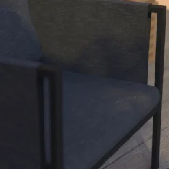 Merrick Lane Outdoor Patio Chair With Removable Fabric Cushions And Steel Frame 18 Merrick Lane Outdoor Patio Chair With Removable Fabric Cushions And Steel Frame -Sunnydaze Decor Store GUEST df996db8 1c82 421f a438 3f5df8765ab3