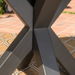 Sanibel 5pc Wicker Dining Set - Gray - Christopher Knight Home -Sunnydaze Decor Store GUEST e0fb9f72 0559 4481 92a8 f868808e41f5