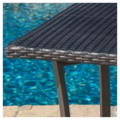 Riga 3pc All-Weather PE Wicker Bar Set - Multi-Brown - Christopher Knight Home -Sunnydaze Decor Store GUEST e170c067 fbb2 4053 9369 ad2ce8c0e5ba