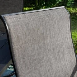 5pc Patio Dining Set With 34" Square Fire Pit Table & Swivel Arm Chairs - Captiva Designs -Sunnydaze Decor Store GUEST e2ba5add e205 43d0 91e2 c74ed2a741f4