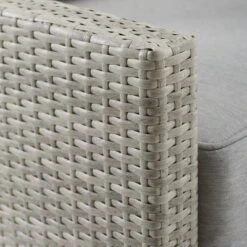 Capella Outdoor Wicker Sofa - Gray/Acorn - Crosley -Sunnydaze Decor Store GUEST e46a2cf7 5086 42c2 877c a77de518bcda 1