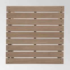 Sedona Acacia Wood Patio Side Table Gray - Christopher Knight Home -Sunnydaze Decor Store GUEST e4ff3ee8 9bf8 42d3 a843 b56b9210ba1d