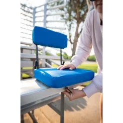 Stansport Steel Frame Foldable Coliseum Seat - Blue 18 Stansport Steel Frame Foldable Coliseum Seat - Blue -Sunnydaze Decor Store GUEST e5f95e6c 7707 4352 9157 03d1d5e2e665