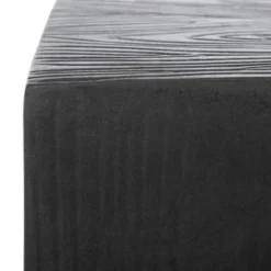Cube Indoor/Outdoor Modern Concrete Accent Table - Black - Safavieh 10 Cube Indoor/Outdoor Modern Concrete Accent Table - Black - Safavieh -Sunnydaze Decor Store GUEST e6ef2d53 0d5b 4283 9eec 861e7dd8d2ab