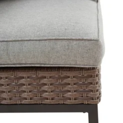 Left Arm Patio Chair - Gray - Patio Festival -Sunnydaze Decor Store GUEST e805dde8 2351 4cd6 90de f638ca8eee96 1