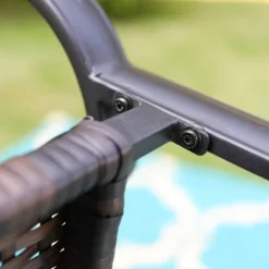 5pc Patio Dining Set With Steel Table & Dining Chairs - Captiva Designs -Sunnydaze Decor Store GUEST eacab9b9 9916 43c6 bccd 0352777b5b94