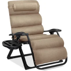 Best Choice Products Oversized Zero Gravity Chair, Folding Recliner W/ Removable Cushion, Side Tray 20 Best Choice Products Oversized Zero Gravity Chair, Folding Recliner W/ Removable Cushion, Side Tray -Sunnydaze Decor Store GUEST eafda4a2 e82e 40fe 98d0 991c9ddba41e