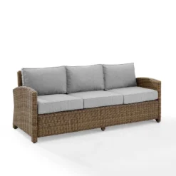 Bradenton Outdoor Wicker Sofa - Crosley -Sunnydaze Decor Store GUEST ec10f6bd a65f 402e 92d5 05726e9a2fcf