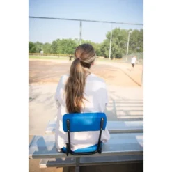 Stansport Steel Frame Foldable Coliseum Seat - Blue 19 Stansport Steel Frame Foldable Coliseum Seat - Blue -Sunnydaze Decor Store GUEST ed228879 8f3c 488d b15a 5e6dcdbf46d6