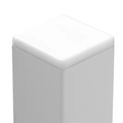Outdoor Aluminum Square Side Table - White - Crestlive Products 5 Outdoor Aluminum Square Side Table - White - Crestlive Products - Image 5