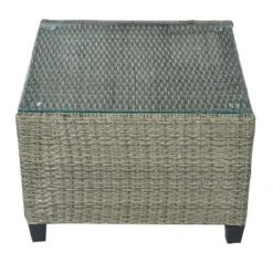 5-Piece Outdoor Conversation Set With Coffee Table, Cushions And Single Chair-ModernLuxe 24 5-Piece Outdoor Conversation Set With Coffee Table, Cushions And Single Chair-ModernLuxe -Sunnydaze Decor Store GUEST eef4b68f 1fec 4bea 887b a018aecbd515