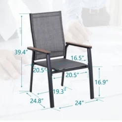 3pc Patio Dining Set With Small Round Steel Table & Sling Chairs - Captiva Designs 14 3pc Patio Dining Set With Small Round Steel Table & Sling Chairs - Captiva Designs -Sunnydaze Decor Store GUEST ef5a1a85 72a9 442f a501 6beab1c4c550