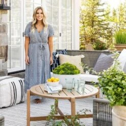 Wicker & Metal X Frame Patio Sofa - Gray - Threshold™ Designed With Studio McGee -Sunnydaze Decor Store GUEST f60ad95d ffa7 482d 8c82 ac828c1dba28 1