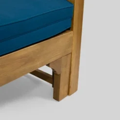 Long Beach Acacia Wood Extendable Patio Daybed Sofa Teak - Christopher Knight Home -Sunnydaze Decor Store GUEST f94e48c8 08bd 484e 9f0f ae7b47feaba2