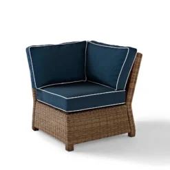 Bradenton Outdoor Wicker Sectional Corner Chair - Crosley 29 Bradenton Outdoor Wicker Sectional Corner Chair - Crosley -Sunnydaze Decor Store GUEST fc758cf3 883d 4ae5 912c 8c7f92101629