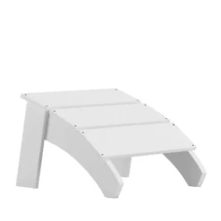 Merrick Lane Modern All-Weather Poly Resin Wood Adirondack Ottoman Foot Rest 27 Merrick Lane Modern All-Weather Poly Resin Wood Adirondack Ottoman Foot Rest -Sunnydaze Decor Store GUEST fd95f304 6259 474e ba30 69ff61890de1