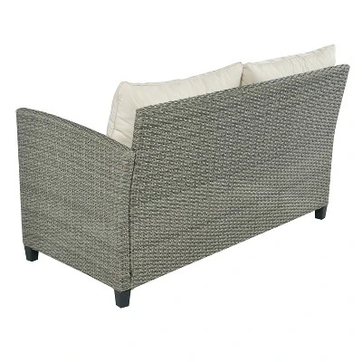 5-Piece Outdoor Conversation Set With Coffee Table, Cushions And Single Chair-ModernLuxe 7 5-Piece Outdoor Conversation Set With Coffee Table, Cushions And Single Chair-ModernLuxe - Image 7