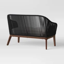 Purcell Wood Patio Loveseat - Project 62™ -Sunnydaze Decor Store GUEST fee24134 943b 498c b03c 65dba1254edf