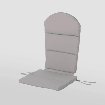 Malibu 2pk Acacia Wood Adirondack Chairs - White/Gray - Christopher Knight Home 2 Malibu 2pk Acacia Wood Adirondack Chairs - White/Gray - Christopher Knight Home - Image 2